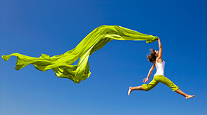 Happy woman